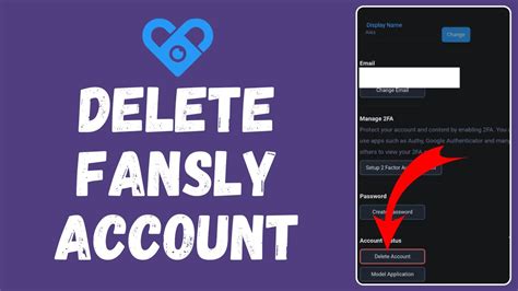 how to delete fansly account|How to Delete Fansly Account (2024)